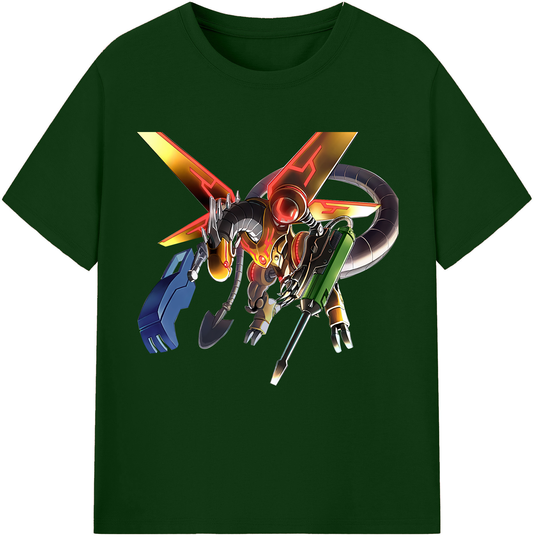 （画像用） 遊☆戯☆王 Yu-Gi-Oh! 綿100％半袖Tシャツ（フロントプリント）
